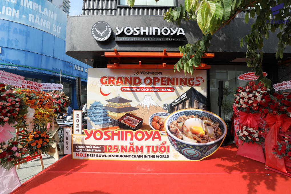 khai trương yoshinoya