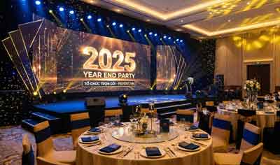Tổ Chức Year End Party 2025: Dịch Vụ Trọn Gói Chuyên Nghiệp Cho Doanh Nghiệp